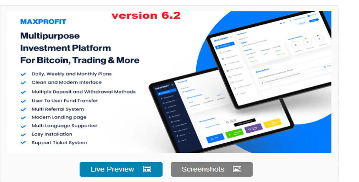 Max Profit - Best Online Multipurpose Investment Platform