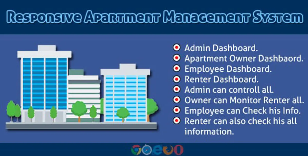 Apartment Management System - Landlord Agent Tenant Caretaker Script